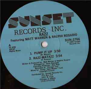 Razz Featuring Matt Warren & Ralphi Rosario - Pump It Up