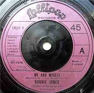 Ronnie Jones - Me And Myself