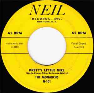 The Monarchs  - Pretty Little Girl / In My Younger Days