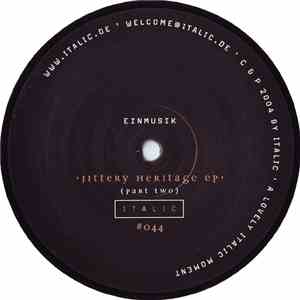 Einmusik - Jittery Heritage EP (Part Two)