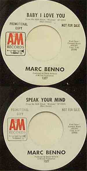 Marc Benno - Baby I Love You
