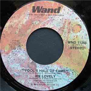 Ike Lovely - Fool's Hall Of Fame / Little Miss Sweet Thing