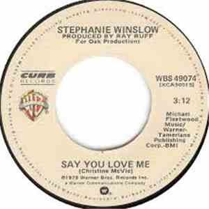 Stephanie Winslow - Say You Love Me