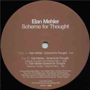 Elan Mehler - Scheme For Thought