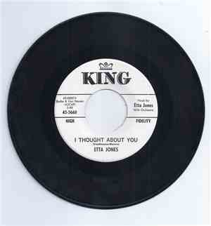 Etta Jones - I Thought About You / I'm Gonna Lock My Heart And Throw Away The Key