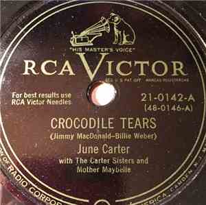 June Carter With The Carter Sisters And Mother Maybelle - Crocodile Tears / Grandma Told Me So